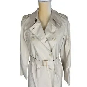 Hilary Radley Jackets Coats Hilary Radley Tan Double